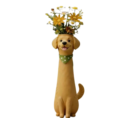 Petal Dog Vases