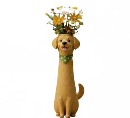 Petal Dog Vases